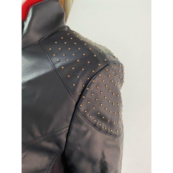 Andrew Marc New York Womens Jacket Blue Full Zip - Picture 4 of 12